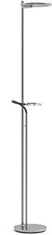 Steinhauer stehlamp Turound - leinen - metall - 2988ST
