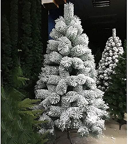 HODAGES Artificial Christmas Trees with Pine Needles 4'120 cm Soft Snowy Christmas Pine Tree with Solid Metal Stand for Christmas Decorations-Pine (8ft/240cm)