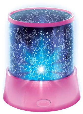 bunchy Dream Horse Projection Lamp Night Light Unicorn - Ideal for Children, Party Bags or Gift for Birthday or Christmas