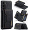 ZCDAYE Wallet Case for Samsung Galaxy S23, Leather Phone Case with Removable Magnetic Card Holder Men Women Cases Useful Protective Phone Cover for Samsung S23, Black