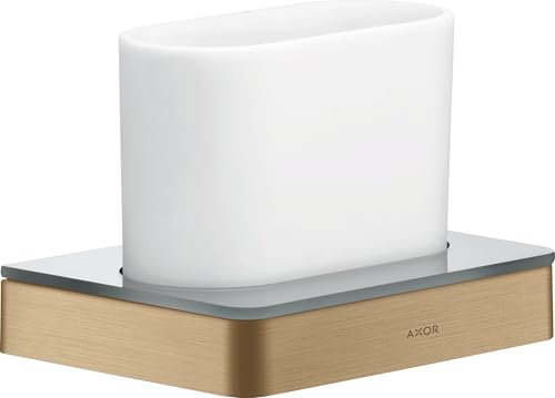 hansgrohe AXOR Universal Accessories Zahnputzbecher, 42834140, Farbe: Brushed Bronze