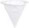 sourcing map 500 Mesh Paint Filter Bag 9.8 Dia Cone Shape Nylon Strainer for Filtering Paint, Gasoline, Fuel, Home Brewing