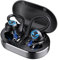 Auriculares Bluetooth, Q23 Pro Auriculares Inalámbricos BT 5.1 Auriculares Impermeables con Cancelación de Ruido con Gancho para la Oreja con Micrófono, Ideales para Viajes (Negro)