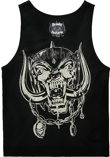 Brandit Motörhead Tank Top Warpig, Farbe: Black, Größen: S bis 7XL
