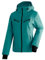 Maier Sports Lunada, Damen Skijacke, Wasserdichte Winterjacke mit 2-Wege-Stretch, mTEX Wetterschutz und mTHERM light für mehr Wärmerückhalt, PFC-frei, Grün, 44