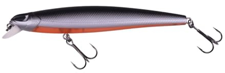 ZECK - Wobbler für Zander & Hecht - Murdock 2.0 | 12,5 cm | 0,7 m F - Grey Fire