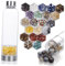 AOKWAWALIY Bouteille d'eau Carafe Verre Bouteille D'énergie Carafe en Acier Inoxydable Carafe Pichet Verre Hydrothérapie Tasse Cristal