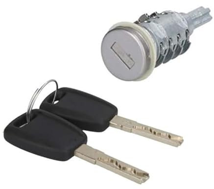 Cilindretto Serratura Porta Anteriore Sinistra COMPATIBILE per GIULIETTA YPSILON 312 11 500L con 2 Chiavi