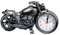 ABOOFAN Desktop-Ornamente Uhr Wecker aus Metall Nachttischuhren Weckuhr aus Metall Zeit Uhr Motorradmodelle Motorrad Uhr lustige Uhr Schreibtisch die täglichen Erfordernisse Student