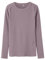 Name it kids Mädchen Nkfnakal Ls Noos Top, Elderberry, 134-140 EU
