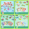 Junyaoii 100 Pcs 3D Puzzles für Jungen Und Mädchen, pädagogische 3D Cartoon Puzzle, pädagogische Montessori Spielzeug, Kinder Geburtstag Kinder Tag Geschenk