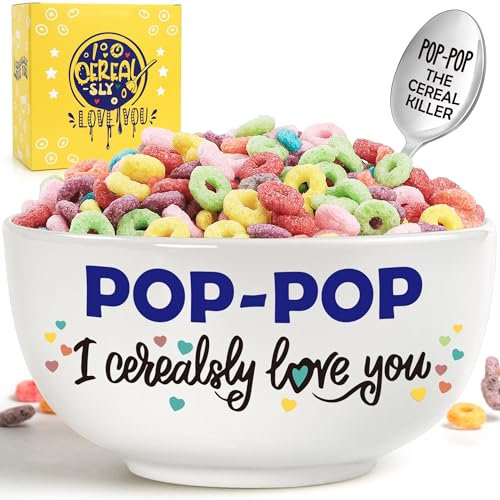 BackURyear Cadeau Pop-Pop pour grand-père, excellent cadeau pop de la part des petits-enfants, petite-fille, cadeaux pop cool pour anniversaire, Noël, fête des pères, boîte cadeau pratique pour