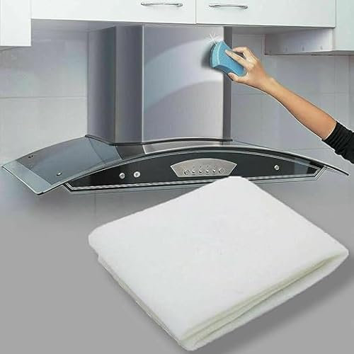 Kanta Anti-Grease and Anti-Odour filter for Hoods, Universal, Cut to Fit, High Absorption Power Grease Filter Extractor Fan - 57cm x 47cm Kitchen Fan Vent
