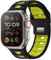 Raradev Sport Armband Kompatibel mit Apple Watch Ultra 2 Armband 49mm 46mm 45mm 44mm 42mm(S3 2 1), 26mm-breit Silikon Armband für Apple Watch Ultra 2/ Ultra/SE/ 10 9 8 7 6 5 4 3 2 1