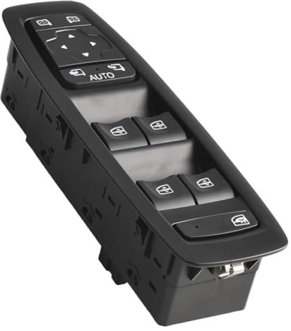 GEEANDLY Interruptor de botón Mando Elevalunas Botonera 25401-2952R, 254012952R Compatible para Renault Kadjar Megane 4