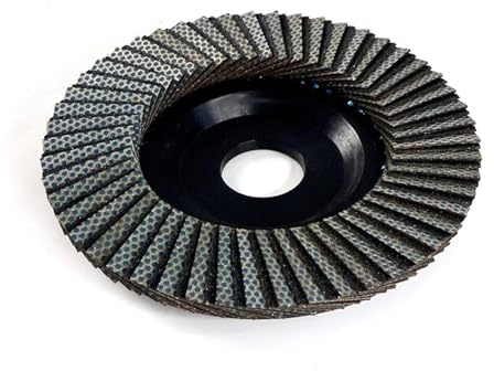 Mozulon Disco lamellare diamantato elettrolitico da 4,5 pollici e 115 mm for mola abrasiva(60)