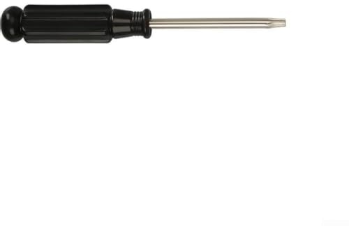 Tamper-Proof for Torx Security Screwdriver Set for T15, for T20, for T25, for T30 Six-Lobe Bits – Magnetic Repair Tool with Chromium Vanadium Steel Rod and PVC Handle, 110mm Full Length(for T25)