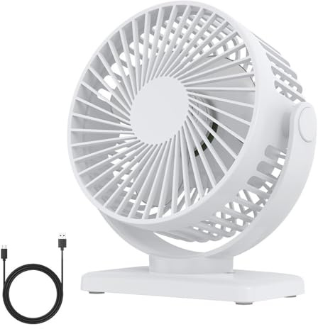Mekalero Robuster Marine-10-W-Motorventilator mit starkem Magnetfuß, wasserdichtes Design, ideal für Yacht-Golfwagen und Wohnmobil-Innenraum, wiederaufladbarer USB-Ventilator