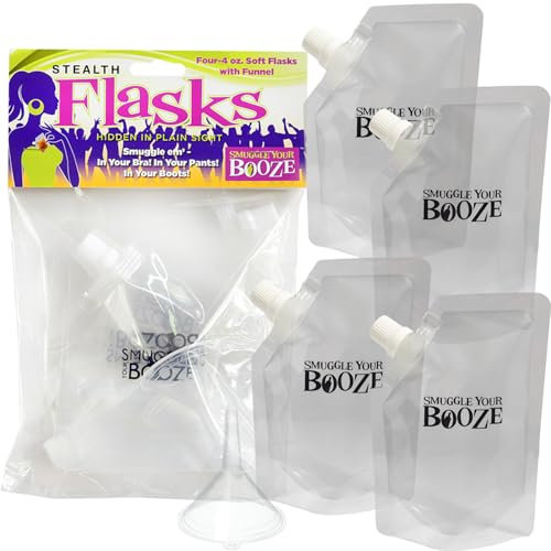 Smuggle Your Booze, weiche auffüllbare Plastikeinlage, 180 ml