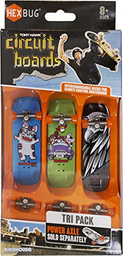 Tony Hawk Circuit Boards Tri Pack (NOT Randomly Picked) - Set 1 by Hexbug