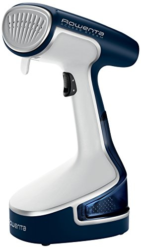 Rowenta DR8095 Access Steam Stiratore Verticale, Tempo di Riscaldamento 45 Secondi, Rinfresca ed Igienizza i Capi, Serbatoio Acqua Removibile 200 ml, 1500W, Blu/Bianco (Deep Dive Blue/White)