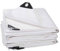 E-Starain Bâche de Protection à œillets,Bâche imperméable à l'eau et aux UV,Bâche Solide en PE,Bâche de Protection extérieur & intérieur, 4x6m,280 g/m²，Blanc