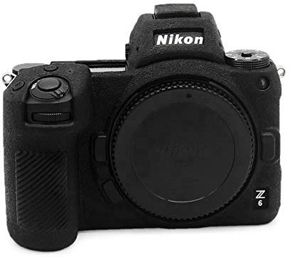 kinokoo Silicone Case Compatible for Nikon Z6 Z7 Protective Cover (Black,Anti-Slip Texture)