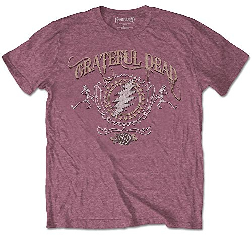 Band Monkey Grateful Dead Unisex T-Shirt Bolt Wine