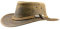 Black Jungle Bulat Lederhut, Westernhut, Australienhut, Cowboyhut (Tan, S)
