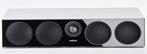 Revox Center G100 Kompaktlautsprecher Silber schwarz weiß (Silber/schwarz)