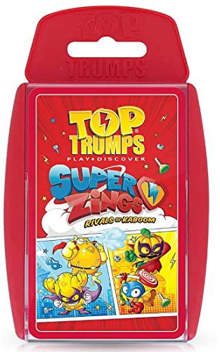 Top Trumps WM00479-SPA-6 SuperZings Spanische Version, Bunt