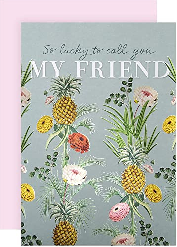 Hallmark Geburtstagskarte für Freunde – Botanisches Vintage-Design