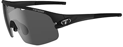Tifosi Sledge Lite Sonnenbrille mit austauschbaren Gläsern: leicht, vielseitig, ideal für verschiedene Bedingungen, mattschwarz