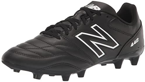 New Balance Herren 442 Academy Fg V2 Fußballschuh, Schwarz, 43 EU