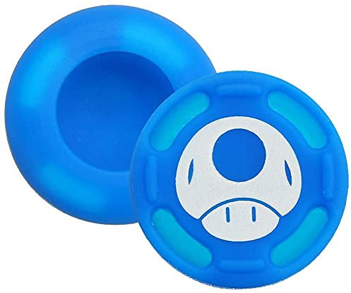 Einuz Lot de 2 capuchons analogiques en silicone pour joysticks Nintendo Switch NS JoyCon Bleu