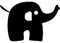 Stemplino® Midistempel - Motiv: Elmo Elefant - 18mm Durchmesser - Holzstempel Kinder Stempel Bullet Journal Stempel mit Elefant Motiv Elefant Stempel