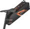 ROCKBROS Satteltasche Fahrrad wasserdichte Fahrradtasche Fahrradsitztasche für Mountainbike Rennrad Schwarz Orange