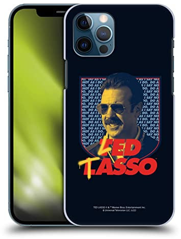Head Case Designs Offizielle Ted Lasso Ted Grafik für Staffel 2 Harte Rueckseiten Handyhülle Hülle Huelle kompatibel mit Apple iPhone 12 / iPhone 12 Pro