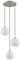Lindby Pendelleuchte Jurian (Modern) in Weiß aus Metall (3 flammig, E27) - Deckenlampe Esstischlampe Hängelampe Hängeleuchte Wohnzimmerleuchte