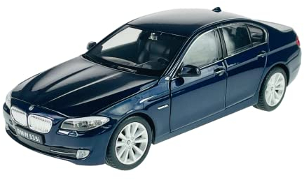 Welly B-M-W 5er 5 Er F10 535i 5353 i Blau Limousine Ab 2010 1/24 Neu im Kasten Modell Auto