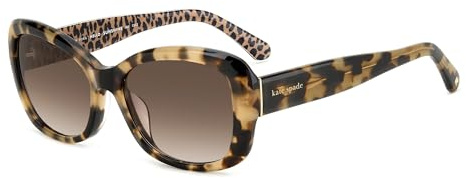 Kate Spade ELOWEN/G/S HAVANA PATTERN BROWN 55/17/140 Damenbrillen Sonnenbrillen