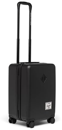 Herschel Heritage Hartschalengepäck, Schwarz, Carry on - 19 Inch, Heritage Hartschalengepäck