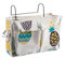 HNJKJEU Bett Organizer Bett Tasche mit Darhthaken Hängetasche Hochbett Aufbewahrungstasche für Buch, Magazin, Handy, Kopfhörer Bett Aufbewahrung (Ananas)