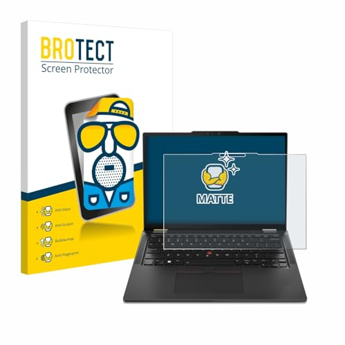 BROTECT Schutzfolie für Lenovo ThinkPad X13 2-in-1 Gen 5 | Entspiegelnder Displayschutz Made in Germany Matte Displayschutz-Folie Anti-Reflex Anti-Fingerprint Einfache Montage