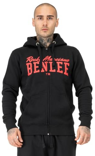 BENLEE Rocky Marciano Vitalino Felpa, Nero, L Uomo