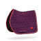 GALOP WEAR Schabracke Velvet Herz WB VS Warmblut Vielseitigkeit (Lila-Bordeaux)