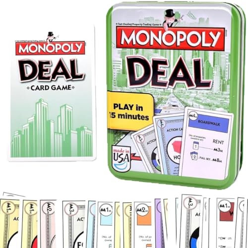 LGWJHCY Deal CardGame, CardGame, Fun CardGame for Young and Old, Adults Party Game for 2-5 Players Ages 14+ Years, 10-30 Minutes Playing Time