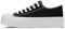 Ladies Fashion Platform Trainers Women’s Platform Low Top Lace Up Canvas Shoes Pumps Plimsolls Outdoor Tennis Walking Shoes Black
