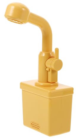 TOYANDONA Grifo De Cocina De Juguete con Agua Corriente para Niño Niña Accesorios De Fregadero De Simulación para rol Casa Fregadero Eléctrico Infantil Juguete Educativo Interactivo