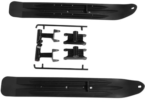 Schneefahrrad Schlitten Anti -Slip -Verstärkte Grip Snow Racer Skid für Quad Bike ATV Go Kart Utv Vierrad Motorräder Langable Metallplastikkonstruktion